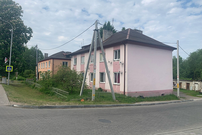 Фасад на ул. Победы, 16.  Состояние до начала проекта.